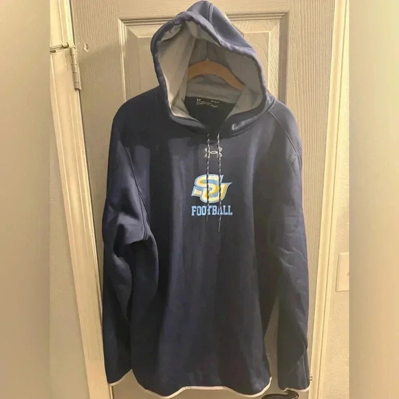 Under Armour loose Coldgear Southern University pullover hooded jacket size Med - Picture 11 of 11